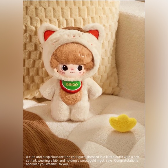 Pop Mart DIMOO World Weaving Wonders Cotton Doll - Picture 7 of 10